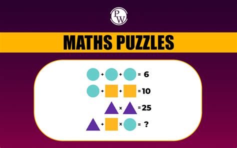 Creative Maths Puzzles With Answers