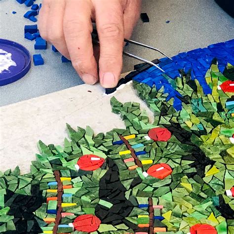 Creative Process Mosaic Art