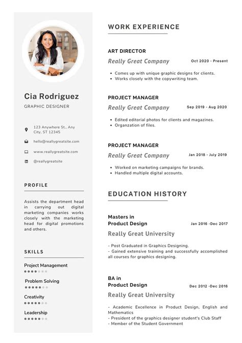 Creative Resumes Templates