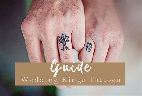 Find Forever Love with These Creative Soulmate Wedding Ring Tattoos