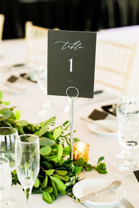 Creative Table Number Display Ideas