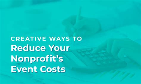 Creative Ways to Reduce Costs