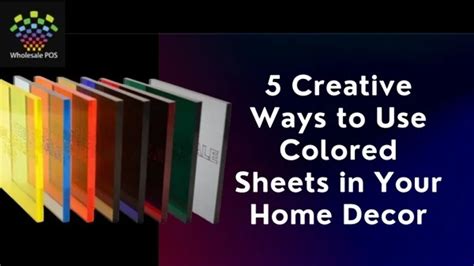 Creative Ways to Use Colored Pages