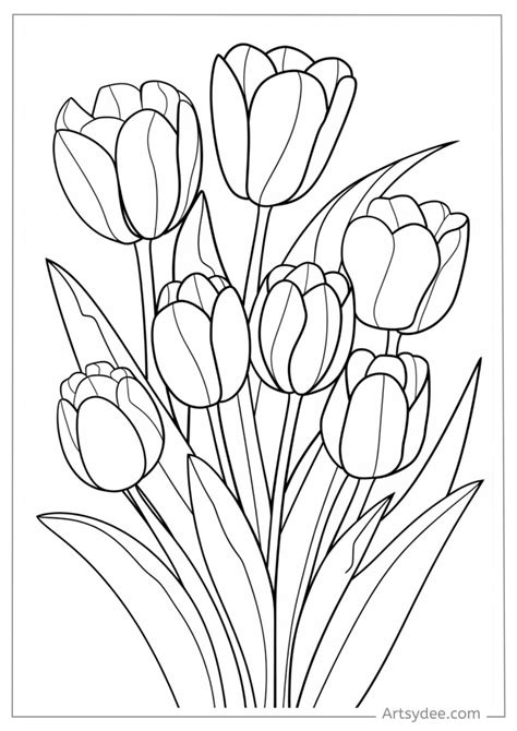 Creative Ways to Use Finished Spring Colouring Pages