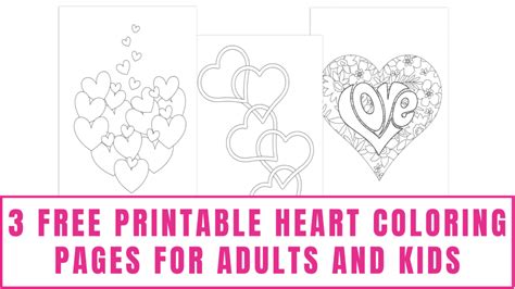Creative Ways to Use Heart Coloring Pages