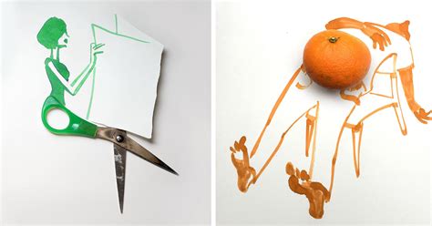Creative art ideas using everyday objects