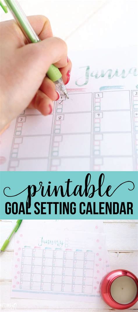 Free Goal Setting Printables Write Your Plans Now!