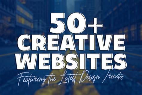 Creative websites in Europe