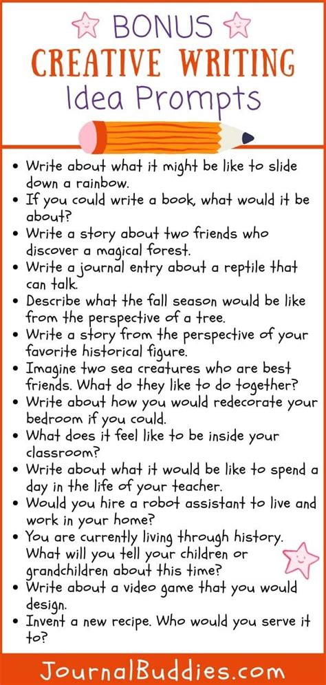 Creative Writing Ideas
