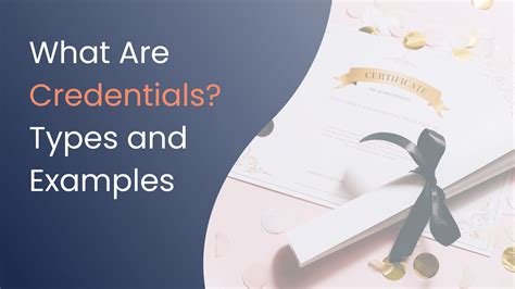 Credentials and Training to Look For