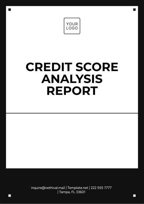 Credit Analysis Report Template (3) - TEMPLATES EXAMPLE | TEMPLATES EXAMPLE