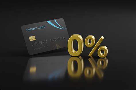 Zero percent APR credit card offer
