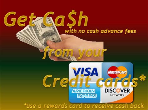 Credit Card Without Cash Advance Fee