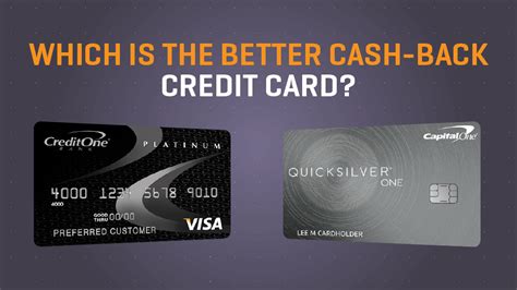 Credit One Cash Back Rewards Card Bad Credit