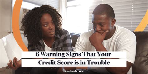 Credit Score Warning Signs