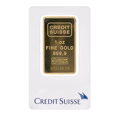 Credit Suisse Gold Bars - A Great Way To Ride The Gold Bull