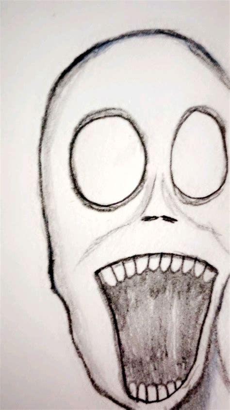 Creepy Pictures To Draw Easy