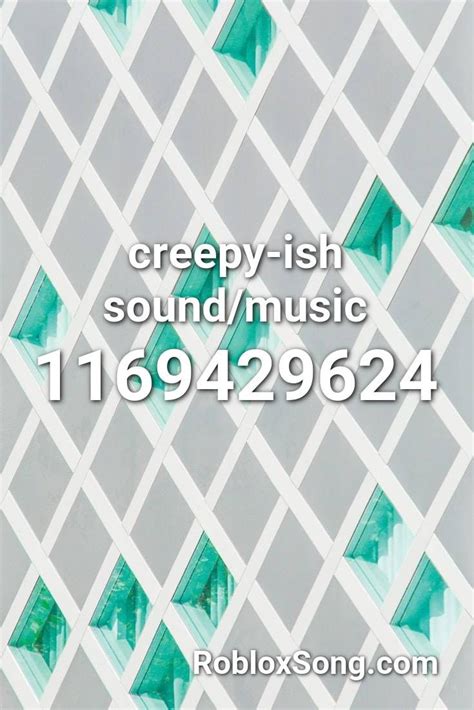 Creepy-ish Sound/music Roblox ID - Roblox Music Codes 
