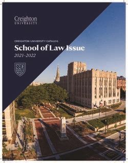 Creighton University Catalog