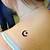 Crescent Moon And Star Tattoo