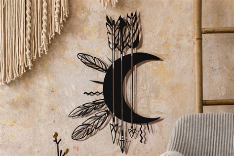Download Crescent Moon with Lotus Files DXF Files