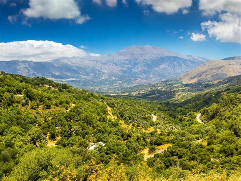 Crete Mountains View