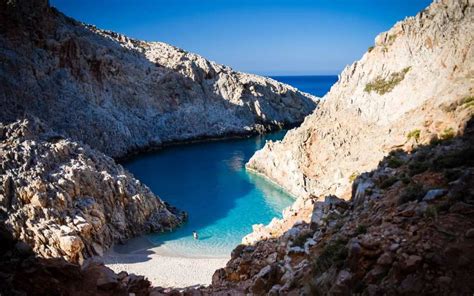 Crete secret beach