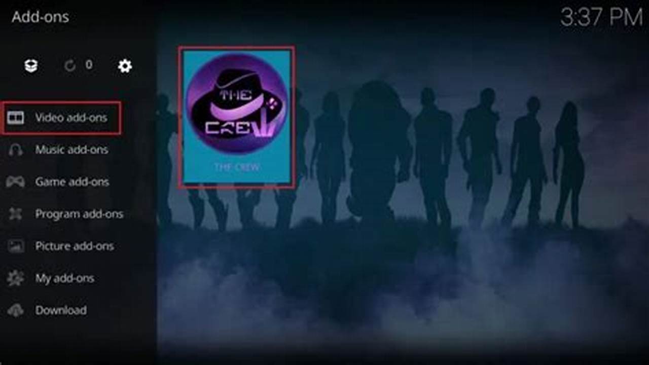 Crew Kodi Addon 2024