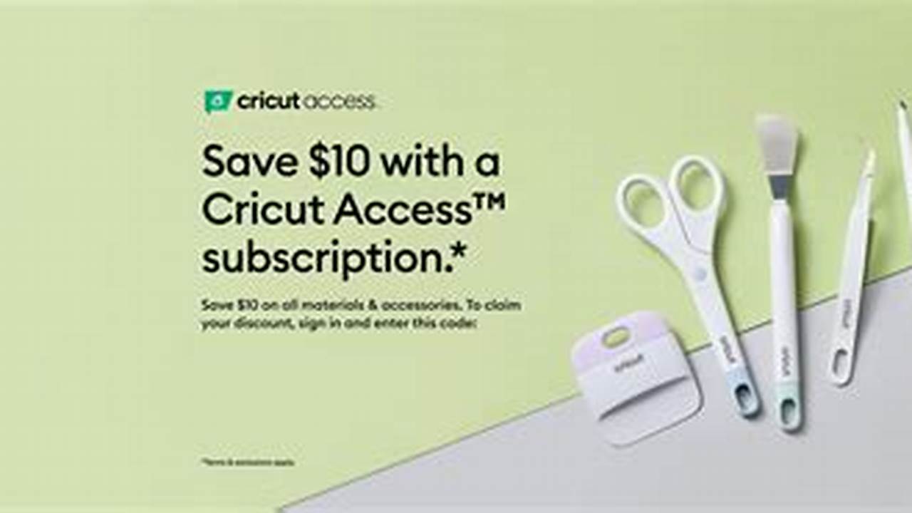 Cricut Promo Code 2024 December