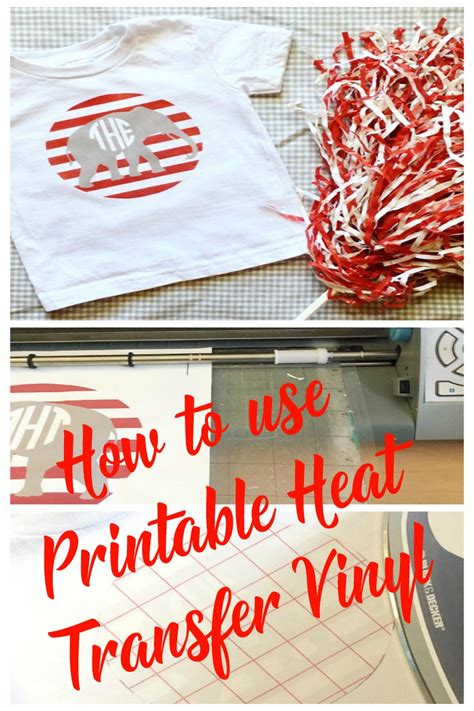 Cricut Printable Heat Transfer Vinyl