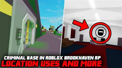 Criminal Base in Roblox Brookhaven RP: Location, uses, and more