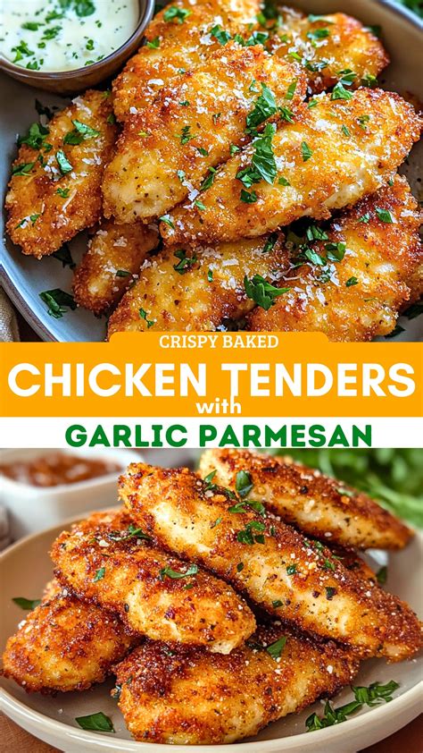 Crispy Parmesan Chicken Tenders