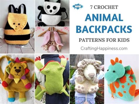 Crochet Animal Backpack Free Pattern