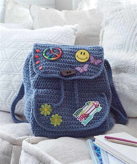 Crochet Girls Backpack Free Pattern: Perfect For Back To School In 2023