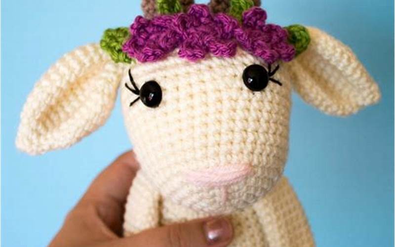 Crochet Goat Head