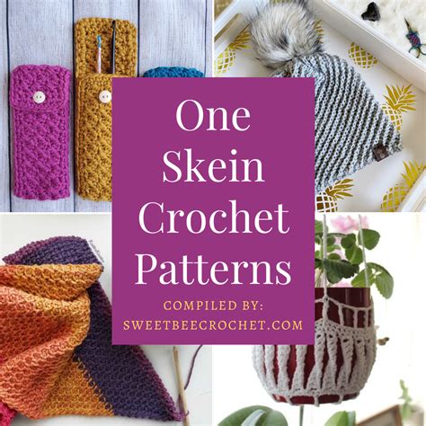 Crochet 1 Skein Projects