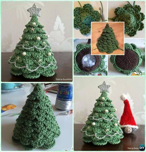Crochet 3D Christmas Tree Pattern