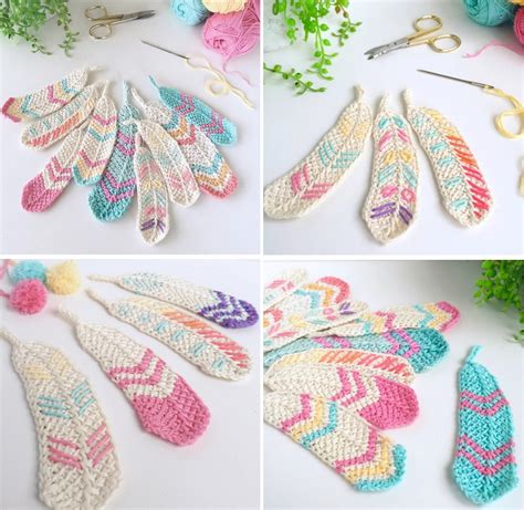 Crochet A Feather