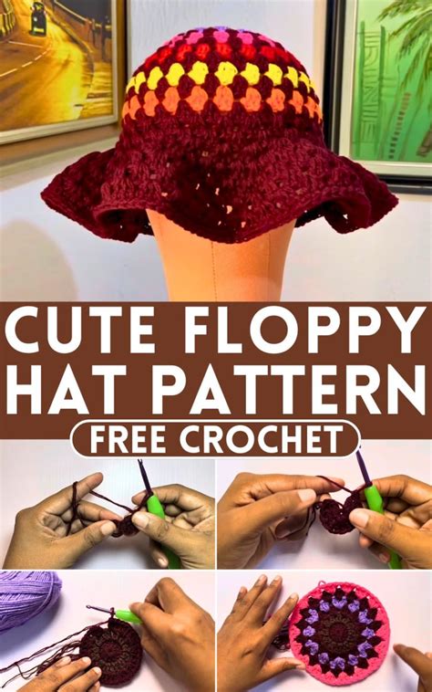 Crochet A Floppy Hat