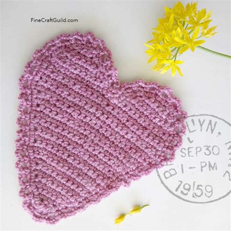 Crochet A Large Heart