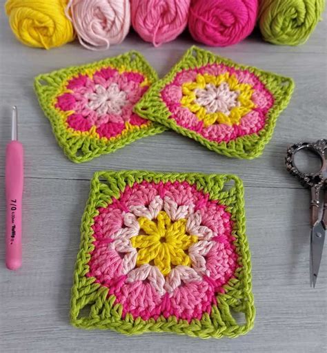 Crochet African Flower Square