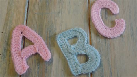 Crochet Alphabet Patterns