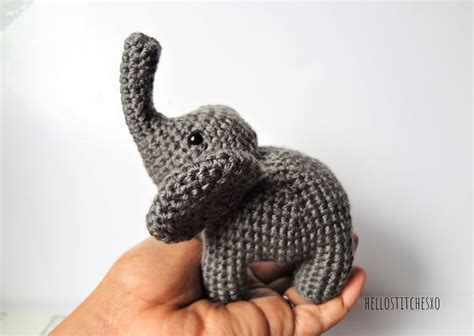 Crochet Amigurumi Elephant Free Pattern
