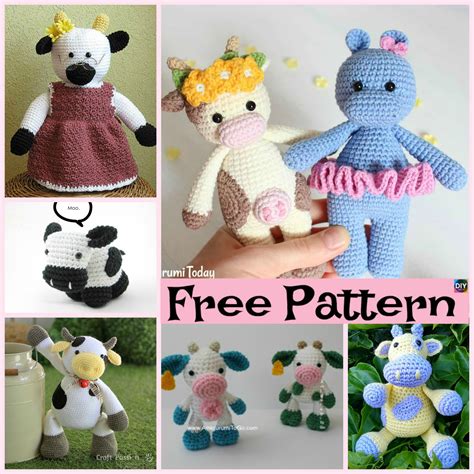 Crochet Amigurumi Patterns Free Animals