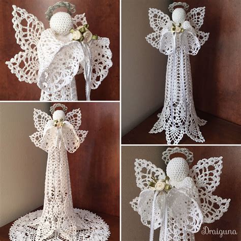 Crochet Angel Tree Topper Pattern