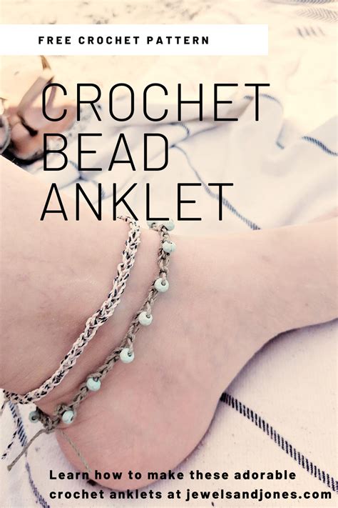 Crochet Anklet Pattern Free