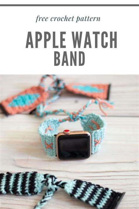 Crochet Apple Watch Band