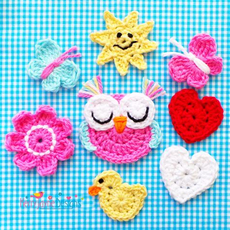 Crochet Applique Pattern