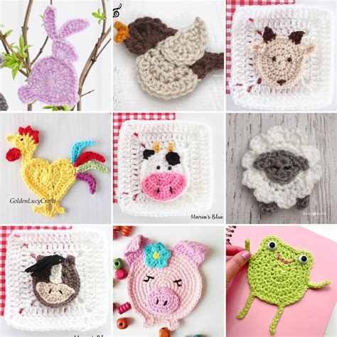 Crochet Applique Patterns
