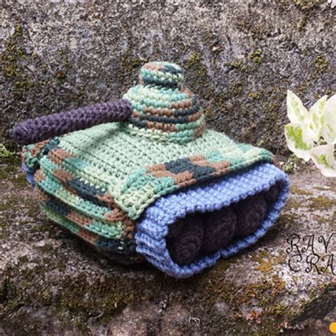Crochet Army Tank
